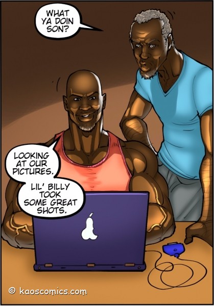Kaos – Wife And The Black Gardeners 2 Interracial Comics 136