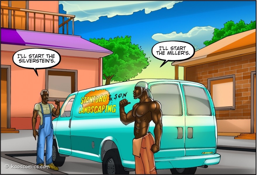 Kaos – Wife And The Black Gardeners 2 Interracial Comics 016
