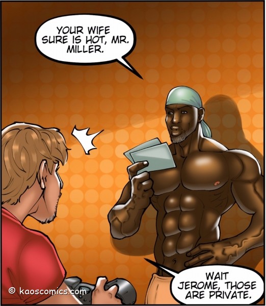 Kaos – Wife And The Black Gardeners 2 Interracial Comics 025