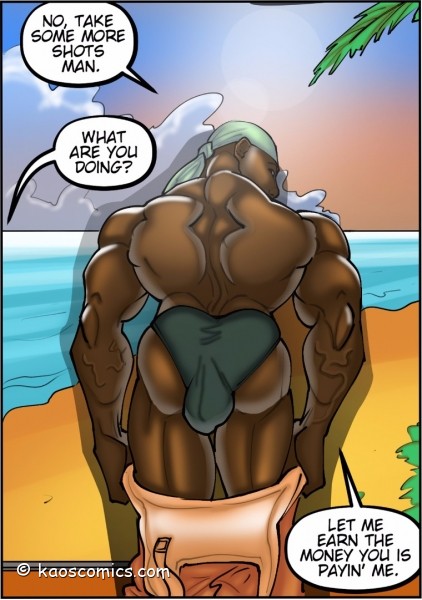 Kaos – Wife And The Black Gardeners 2 Interracial Comics 029