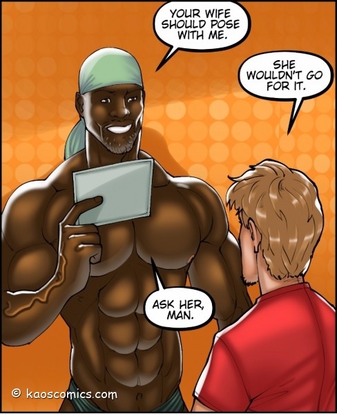 Kaos – Wife And The Black Gardeners 2 Interracial Comics 032