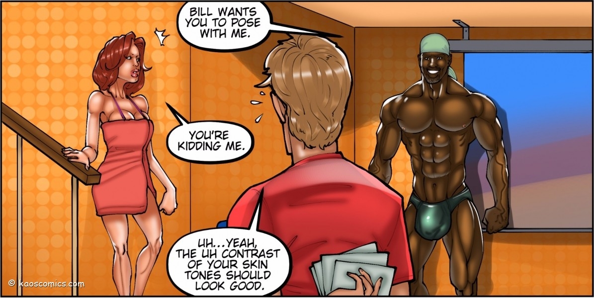 Kaos – Wife And The Black Gardeners 2 Interracial Comics 034
