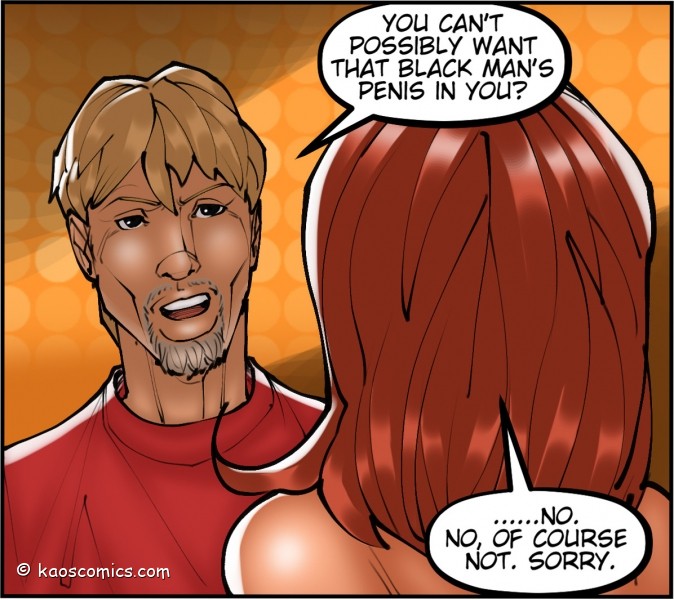 Kaos – Wife And The Black Gardeners 2 Interracial Comics 088
