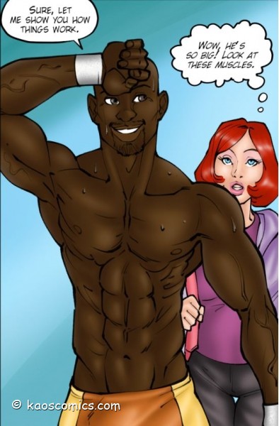 Kaos- Annabelle’s New Life Interracial Comics 011