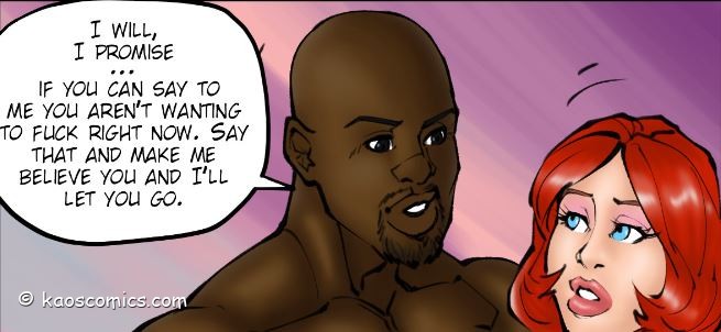 Kaos- Annabelle’s New Life Interracial Comics 026