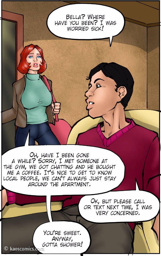 Kaos- Annabelle’s New Life Interracial Comics 038