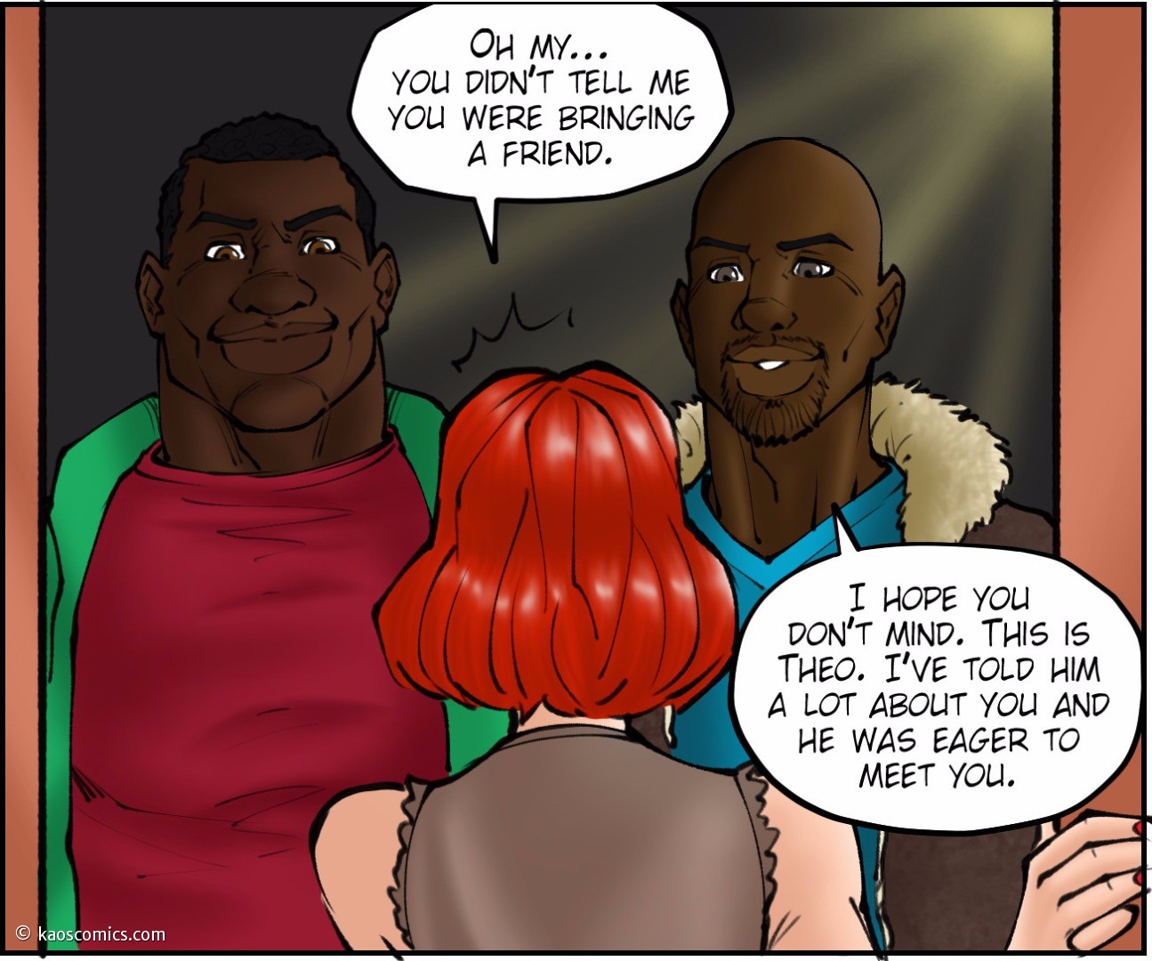 Kaos- Annabelle’s New Life Interracial Comics 042