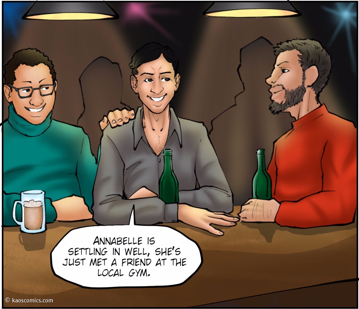 Kaos- Annabelle’s New Life Interracial Comics 048