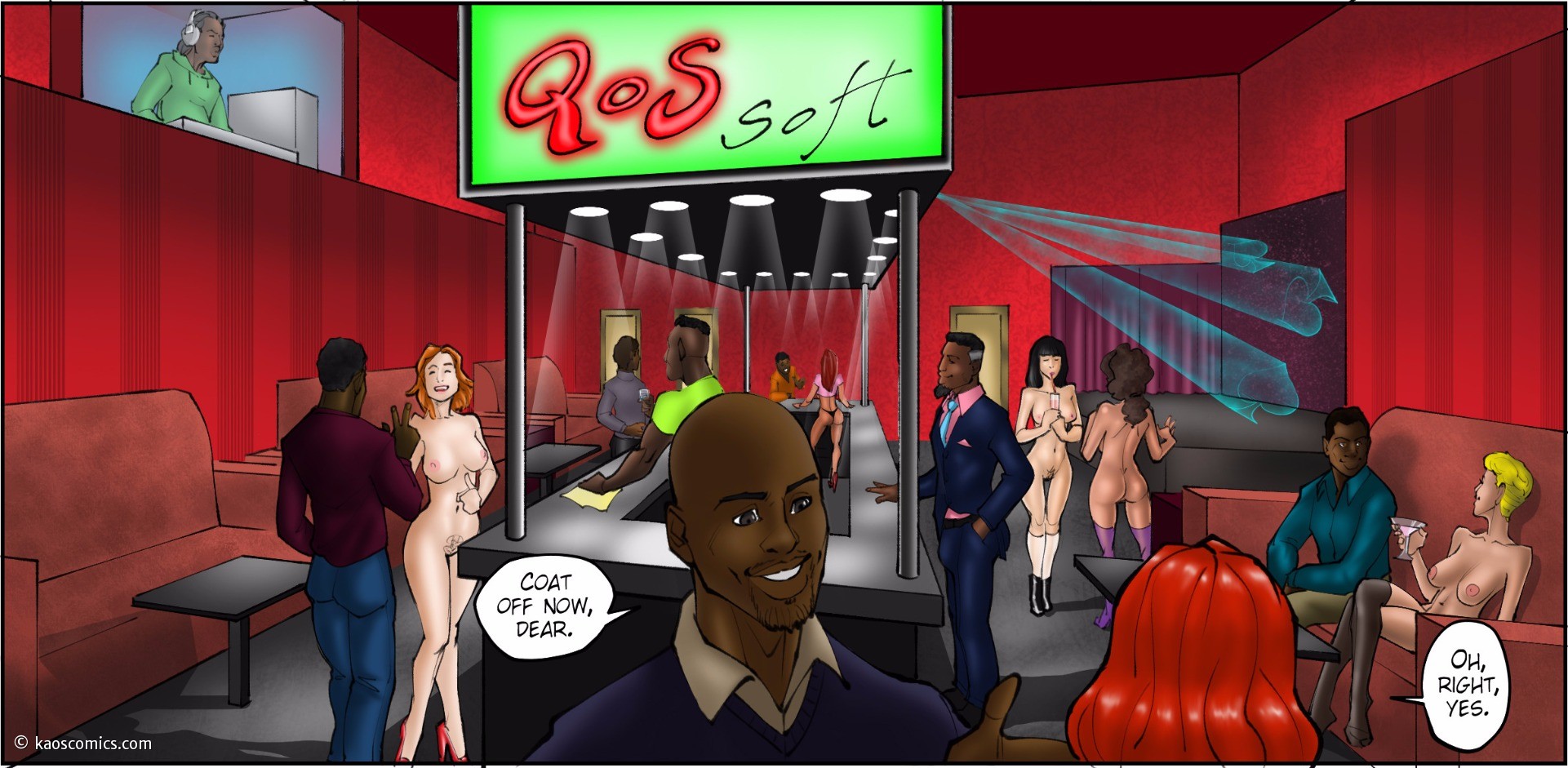 Kaos- Annabelleus New Life 2 Interracial Comics 012