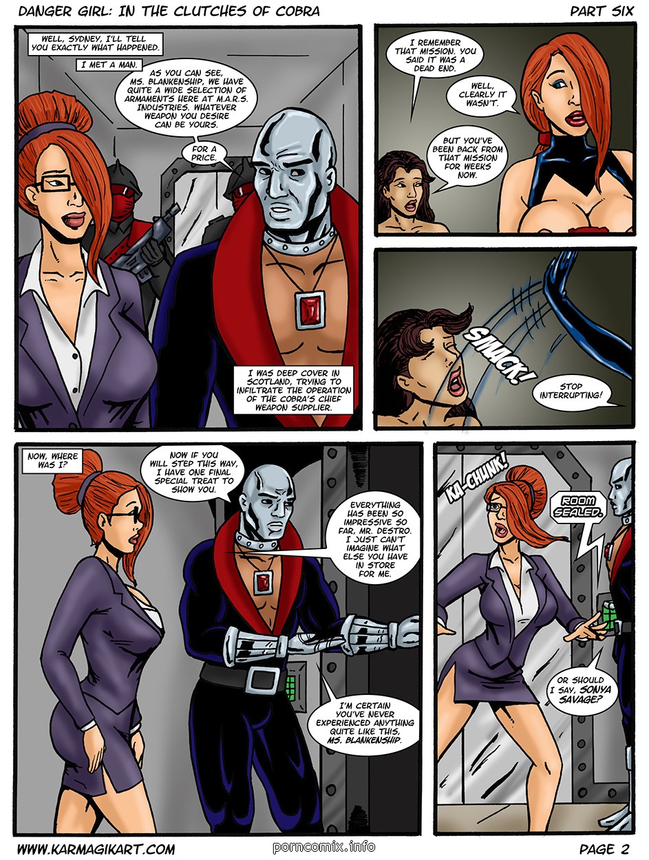 Karmagik – Danger Girl In the Clutches of Cobra Porncomics 027