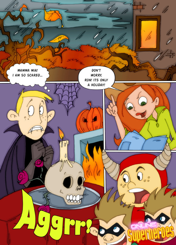 Kim Possible – Halloween Adult Comics 001