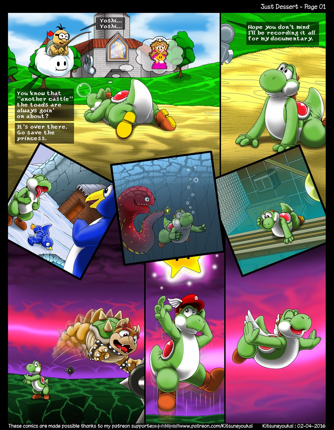 Kitsune Youkai – Just Dessert, Mario Adult Comics 017