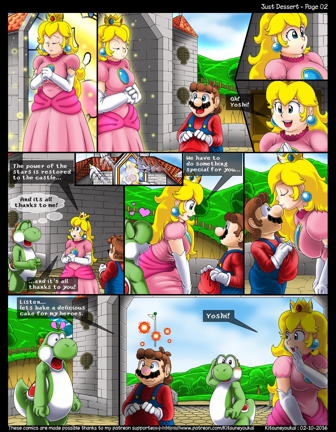 Kitsune Youkai – Just Dessert, Mario Adult Comics 018