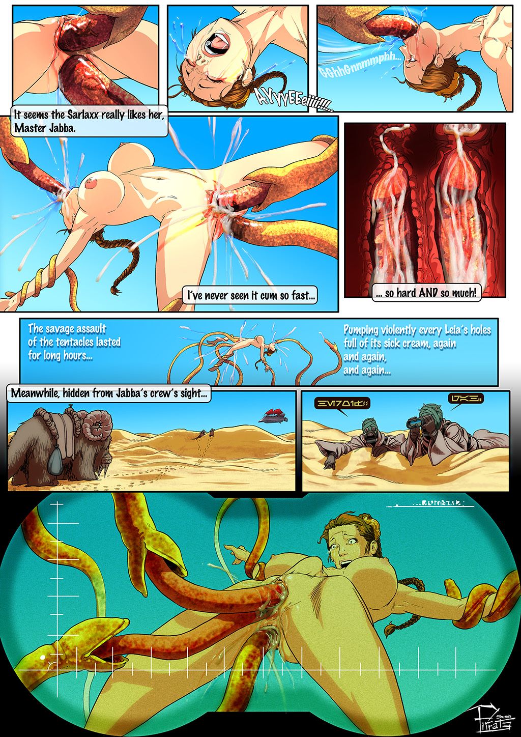 Leia’s Ordeal- Studio-Pirrate Porncomics 005