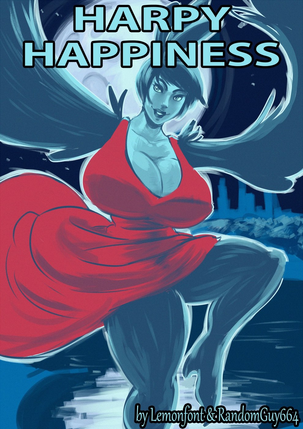 Lemonfont – Harpy Happiness Adult Comics 001