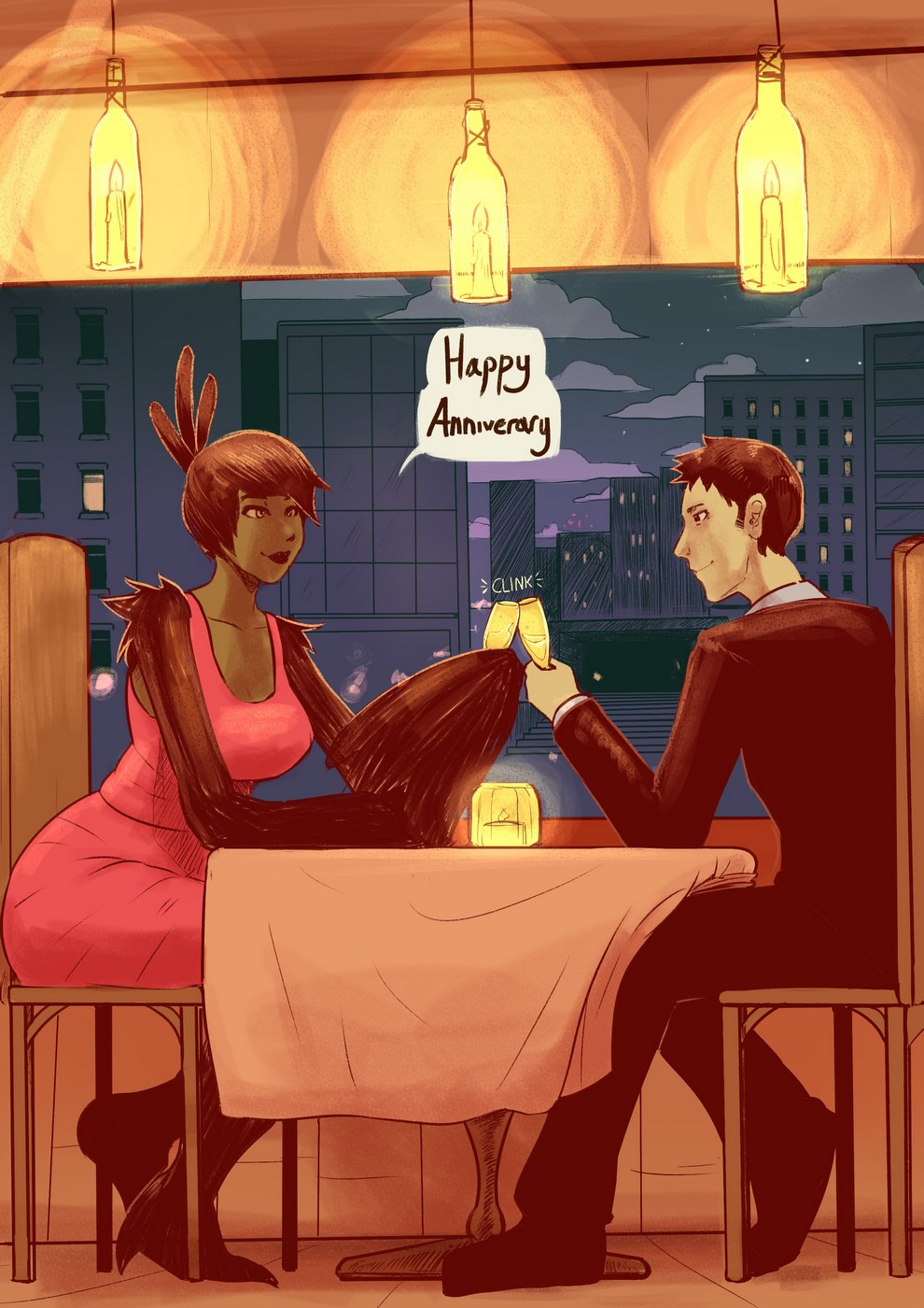 Lemonfont – Harpy Happiness Adult Comics 003