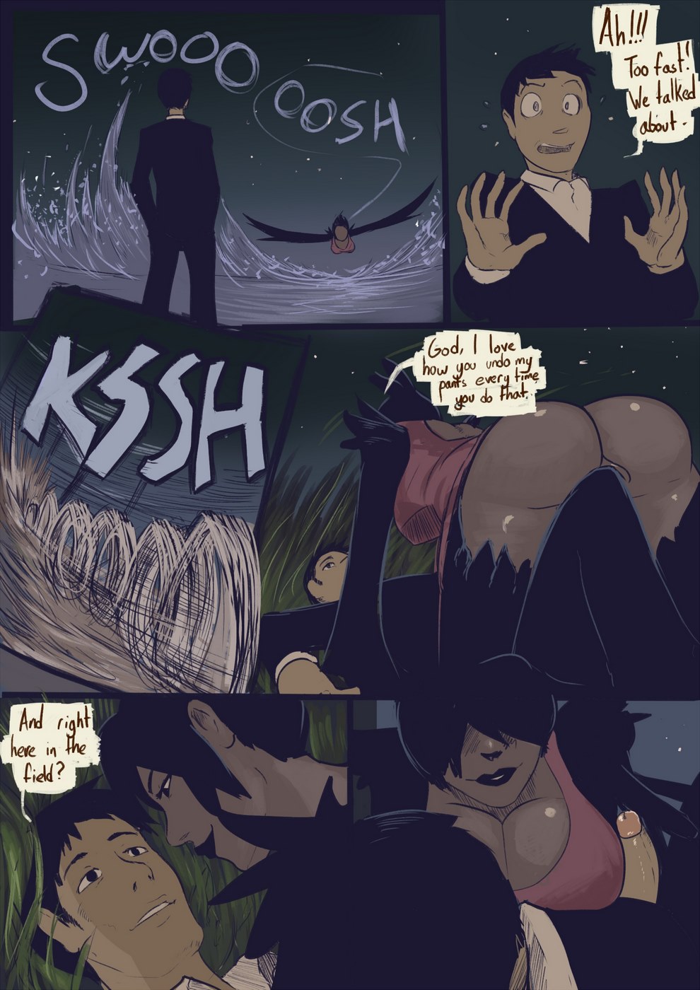 Lemonfont – Harpy Happiness Adult Comics 006