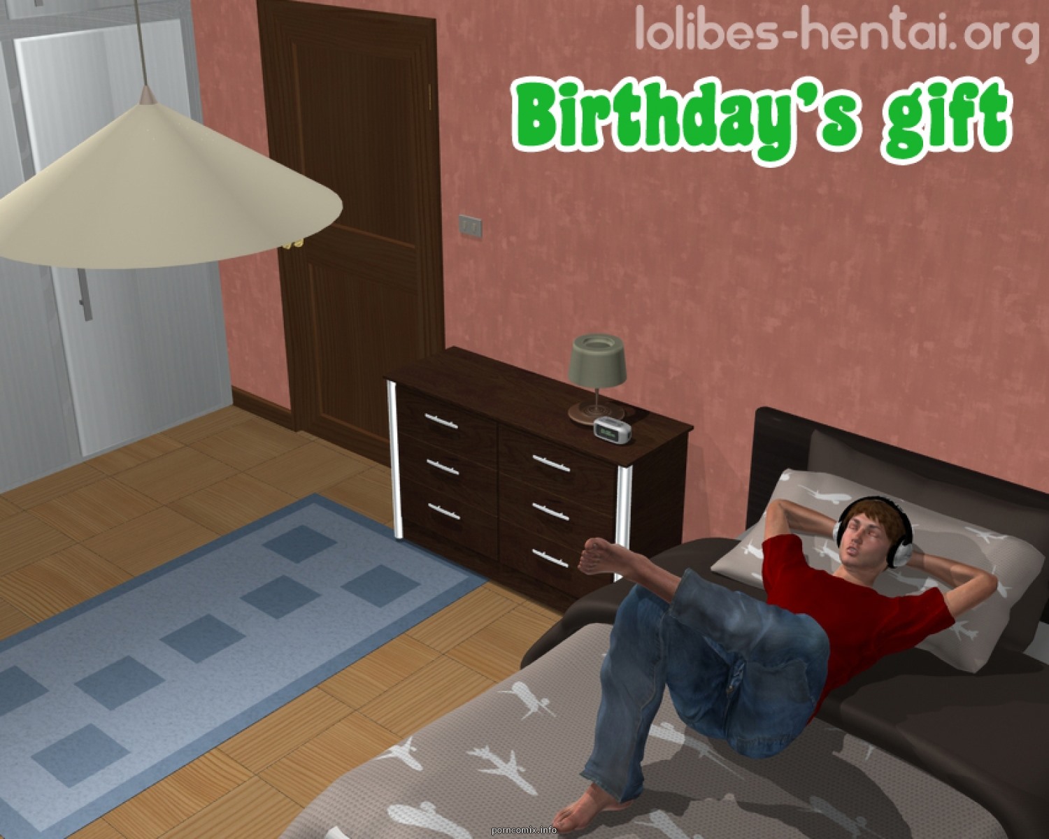Lolibes Hentai- Jude’s sister- Birthday’s gift  (3D Porn Comics) 002