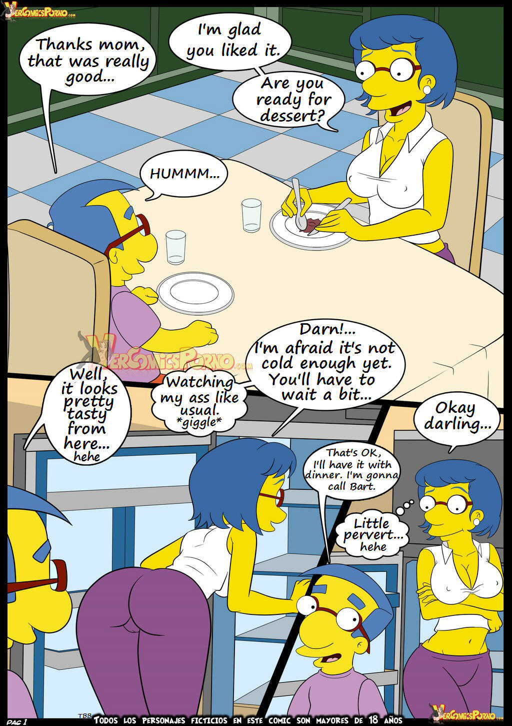 Los Simpsons 6- Old Habit – Croc  Comics 002