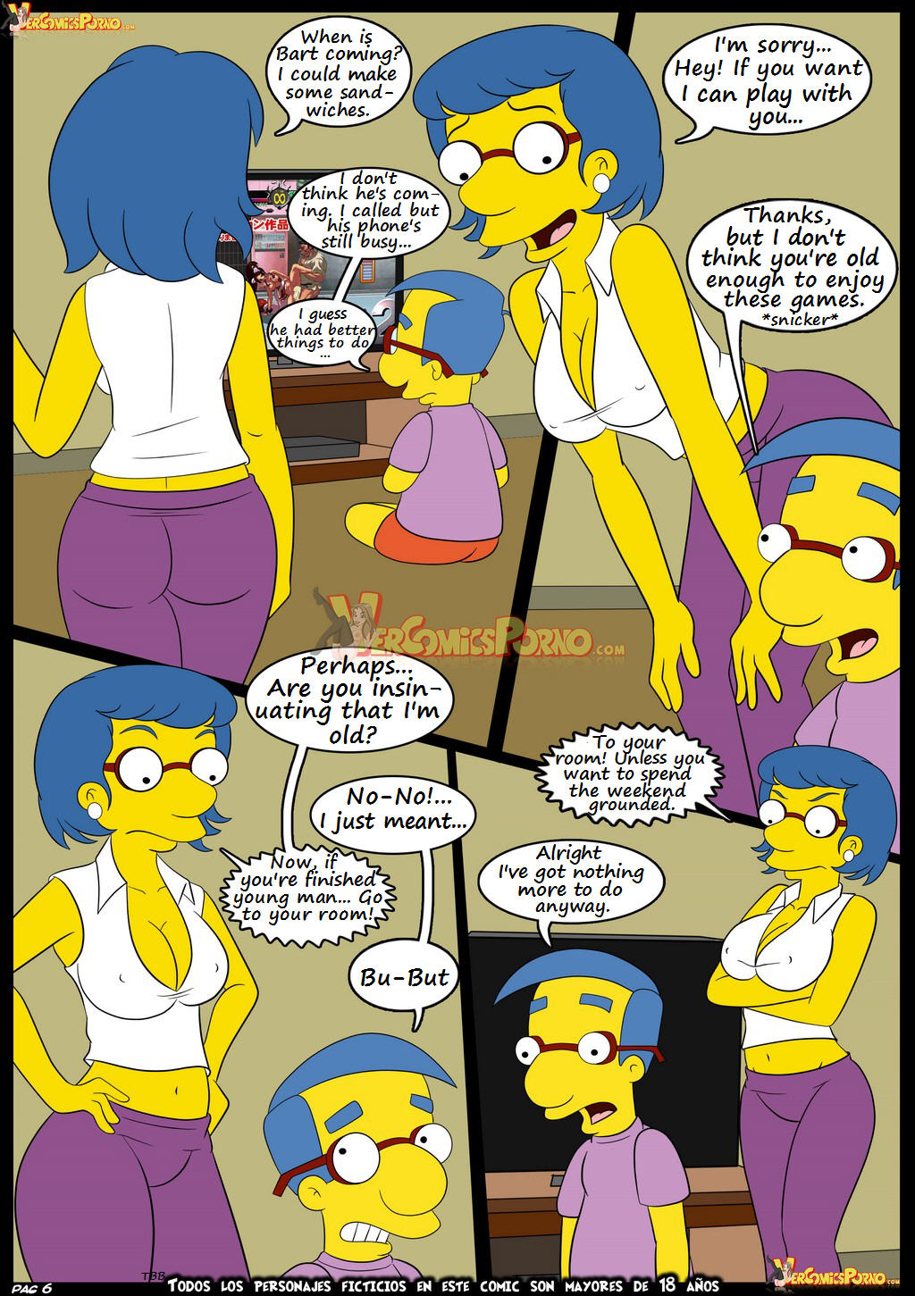 Los Simpsons 6- Old Habit – Croc  Comics 007