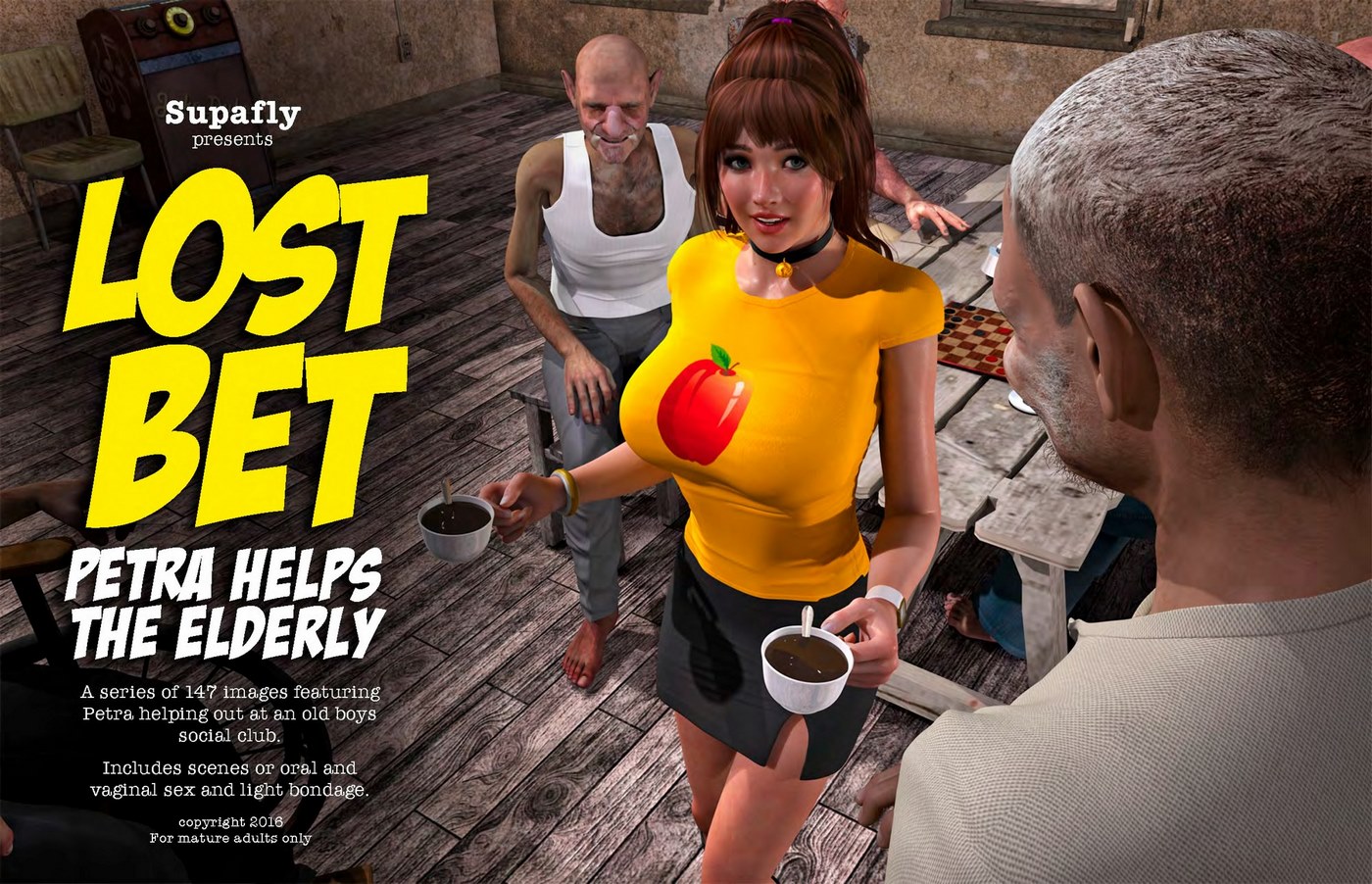 Lost Bet – Petra Helps The Elderly 3D Porn Comics 001