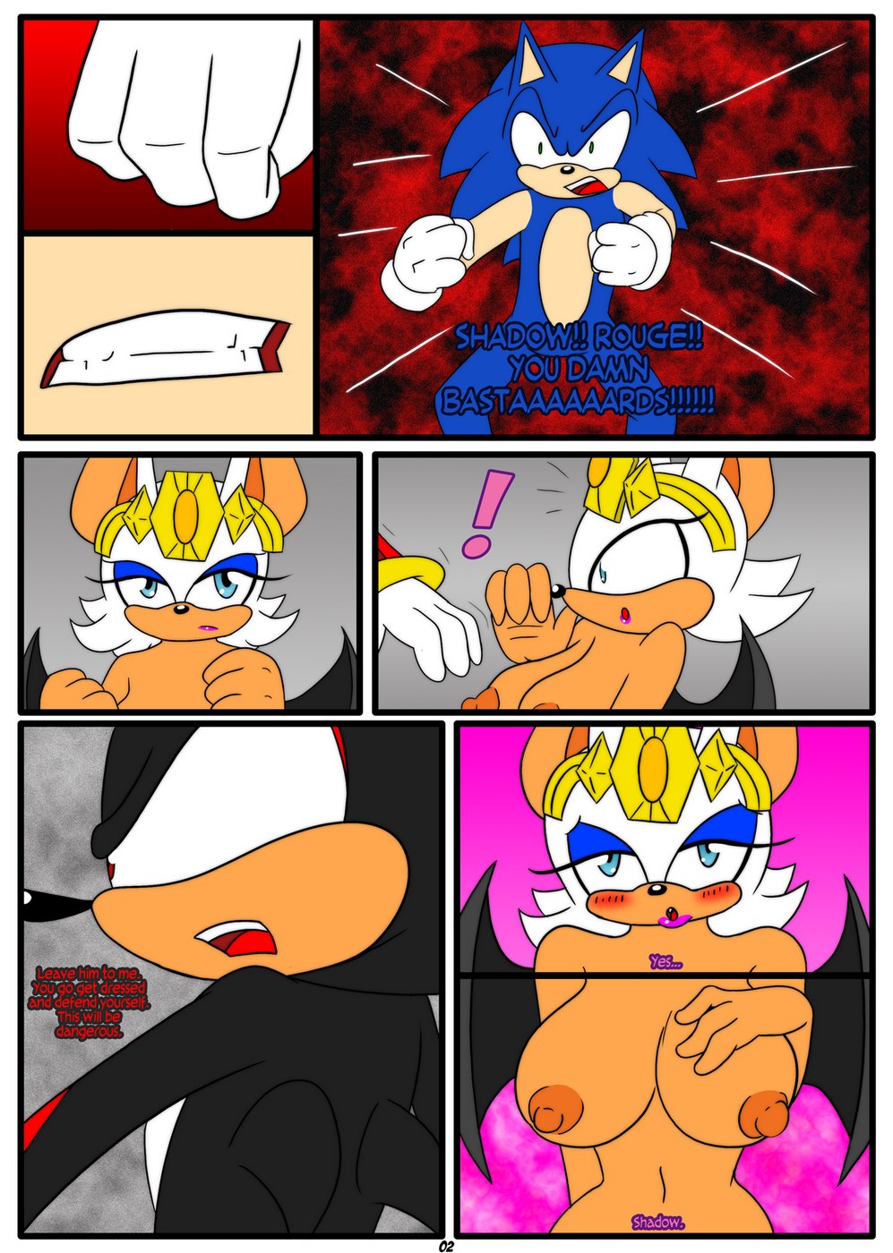 Lost Kingdom 2 – sonic hedgehog Furry Comics 004