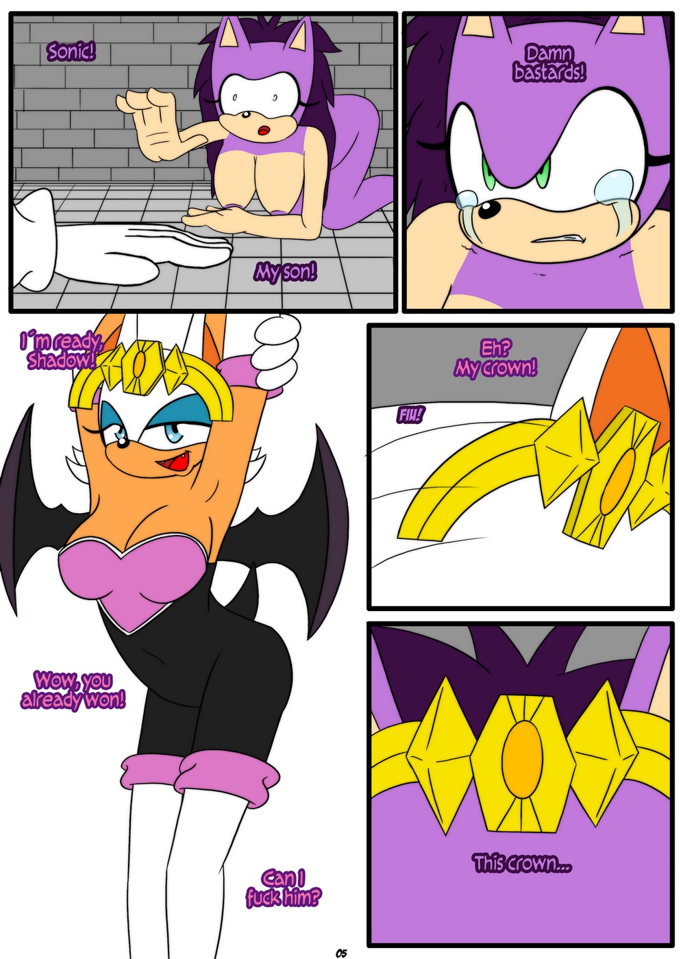 Lost Kingdom 2 – sonic hedgehog Furry Comics 007