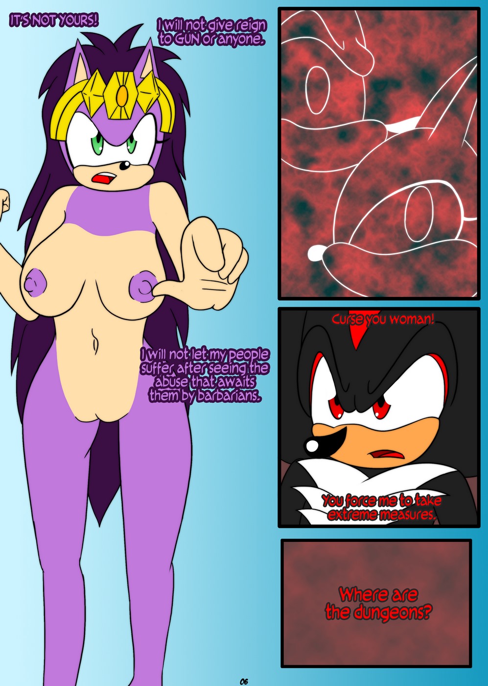 Lost Kingdom 2 – sonic hedgehog Furry Comics 008