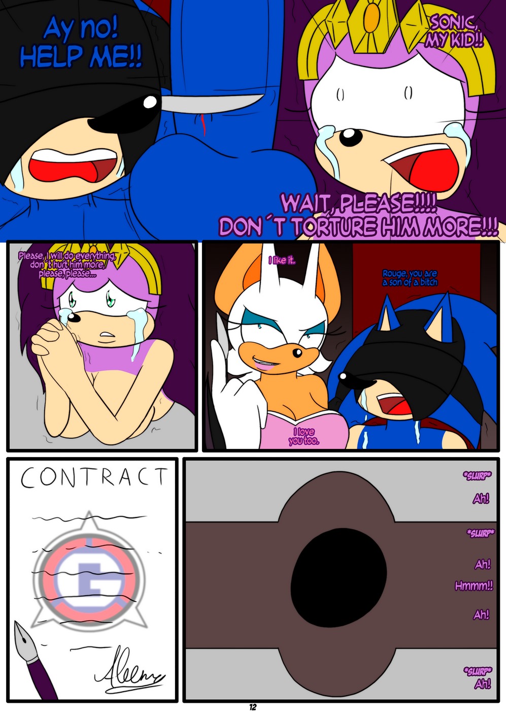 Lost Kingdom 2 – sonic hedgehog Furry Comics 014