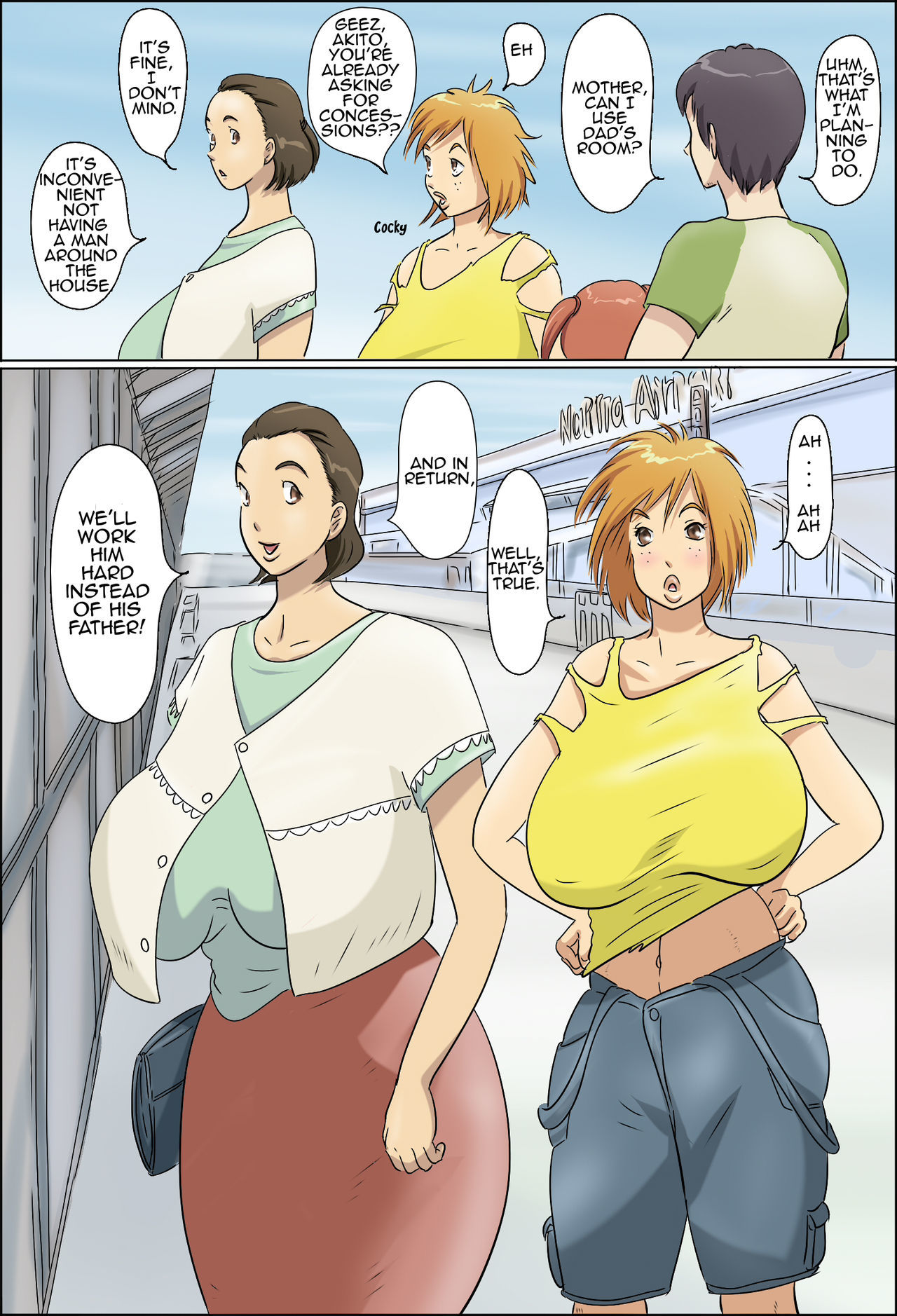 Loving Family’s Critical- Hentai Hentai-Manga 003