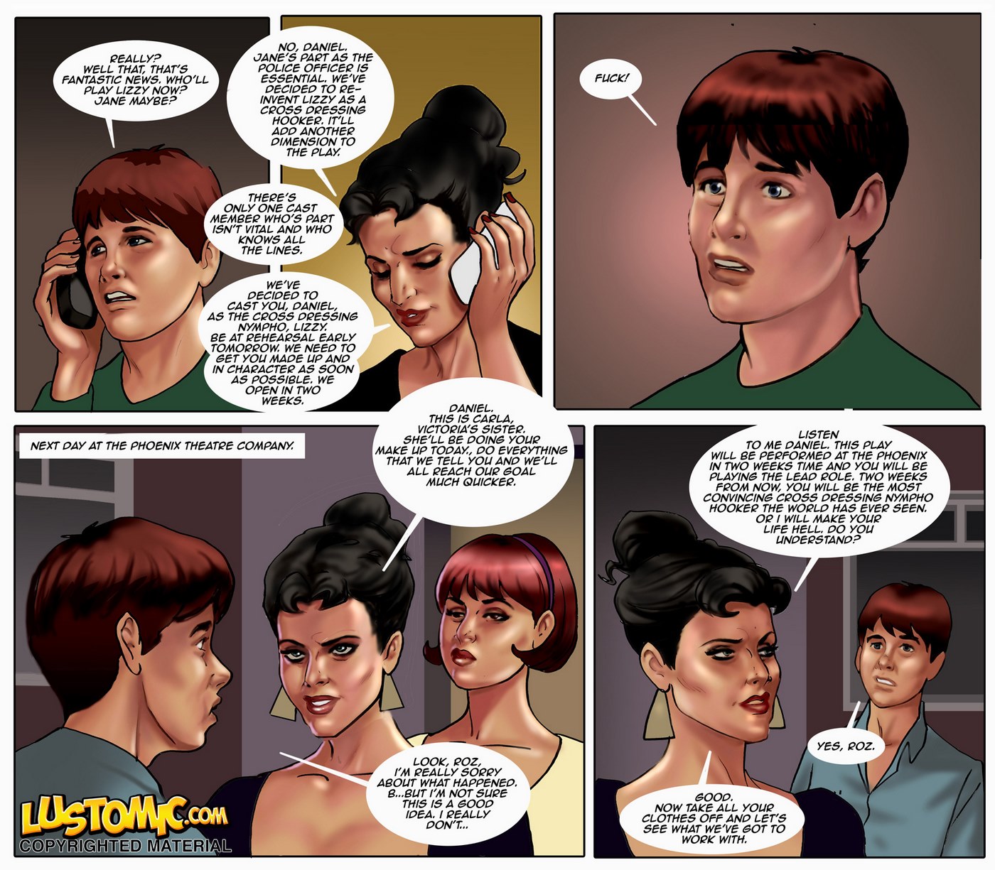 Lustomic – Daniel’s Big Break Adult Comics 004