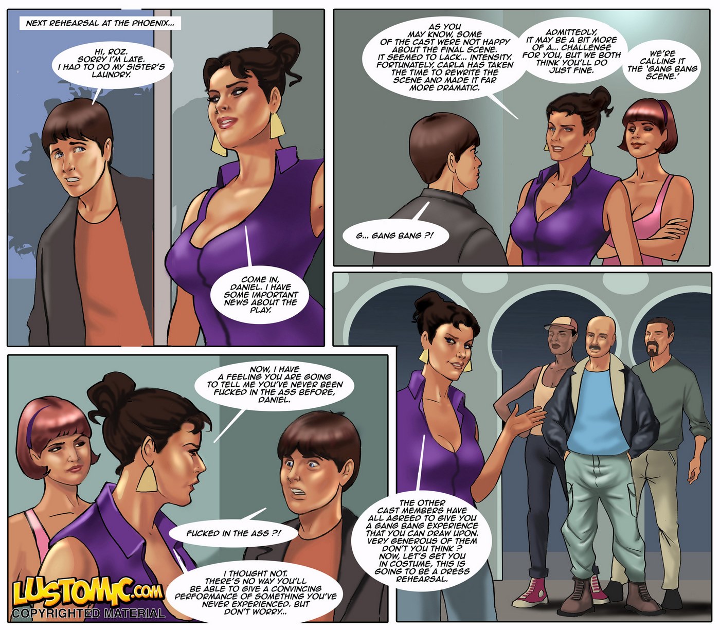 Lustomic – Daniel’s Big Break Adult Comics 013
