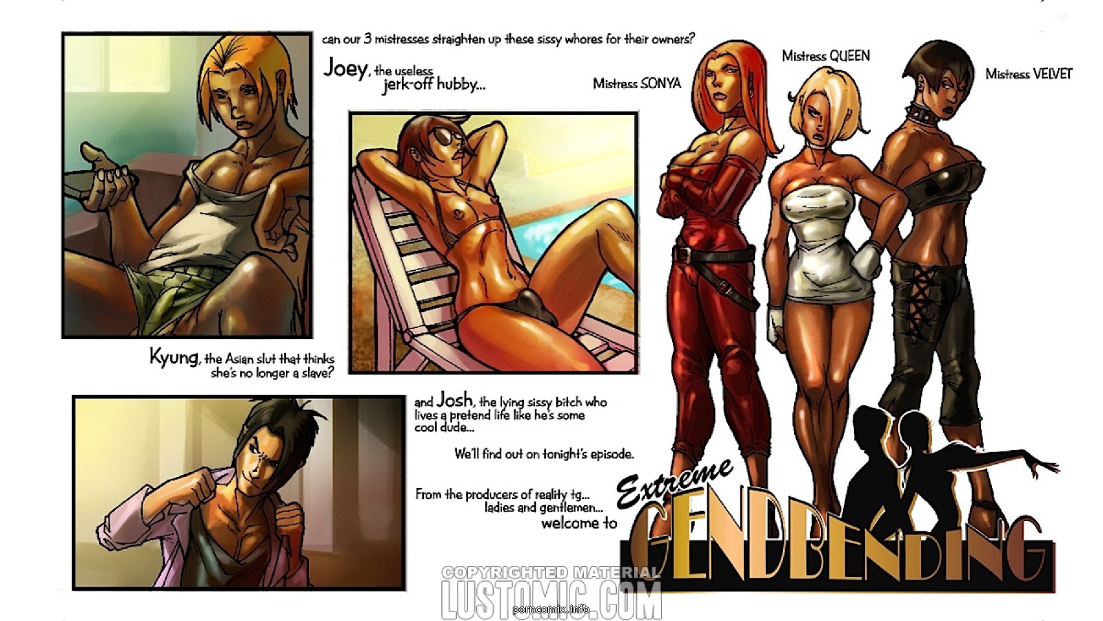 Lustomic – Extreme Genderbending Porncomics 003