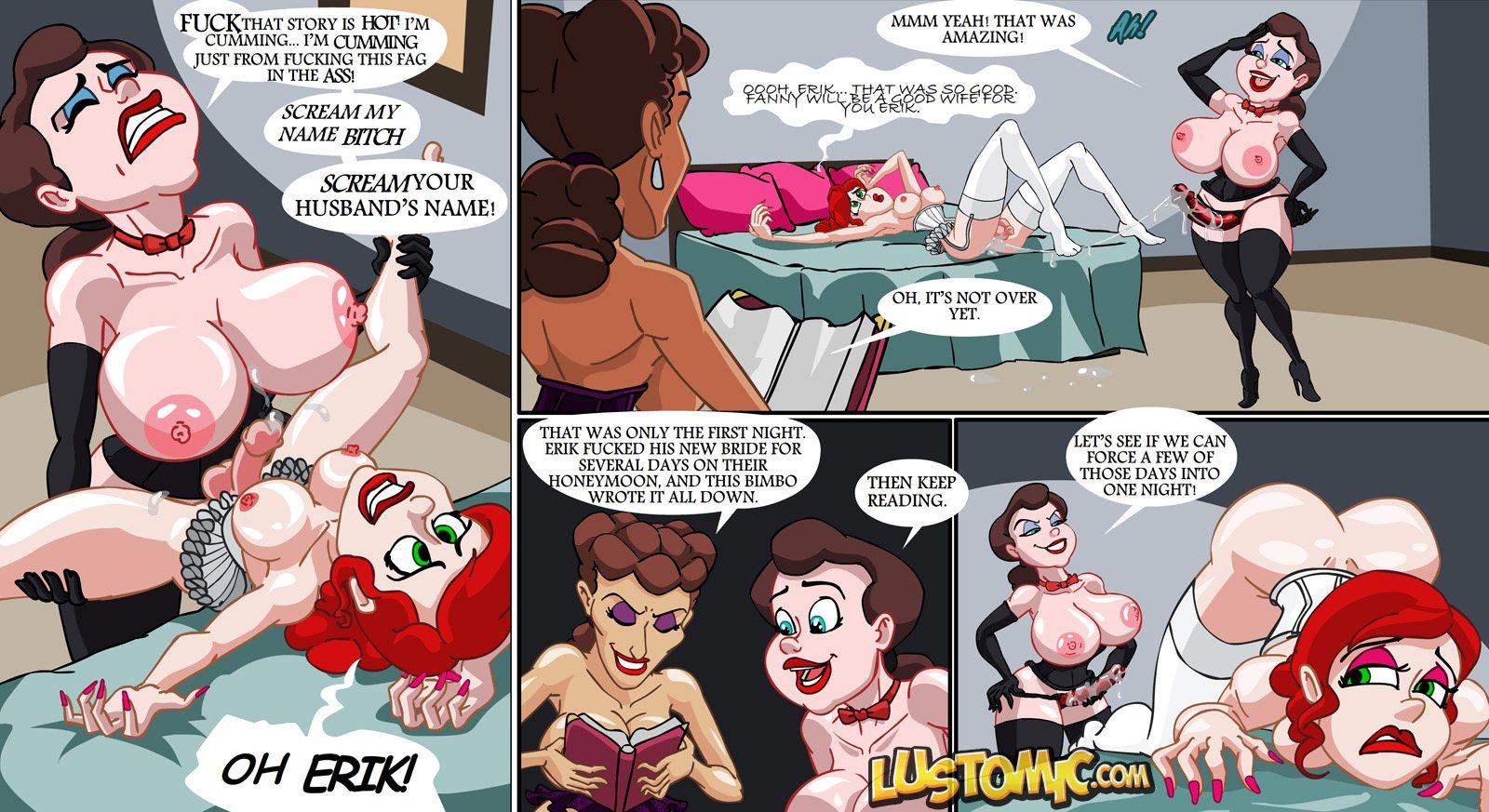 LustOmics- Fanny’s Diary  (Adult Comics) 010
