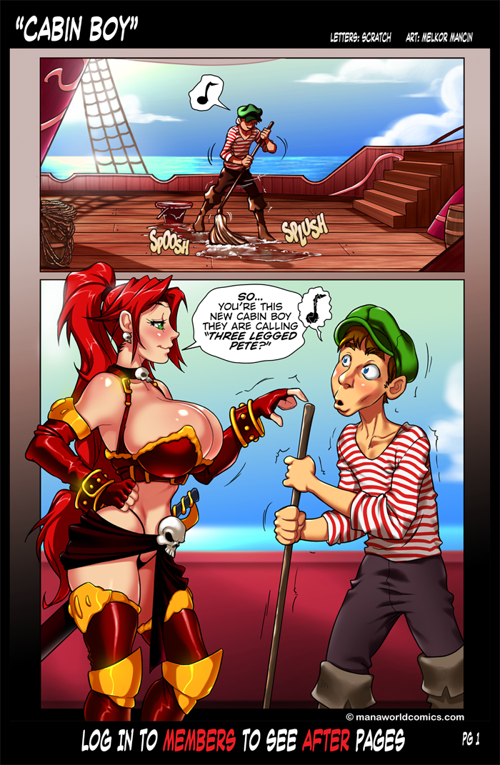 Melkormancin – Cabin Boy Adult Comics 001