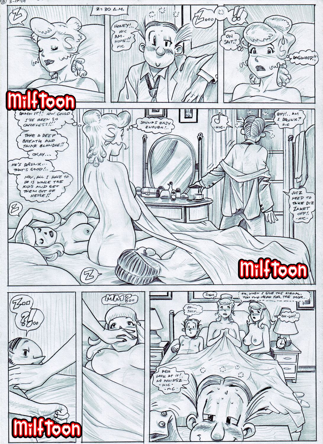 Milftoon – Pandora Box- Blondie  (Milftoon Comics) 015