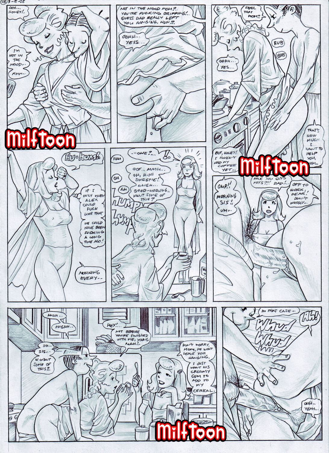 Milftoon – Pandora Box- Blondie  (Milftoon Comics) 018