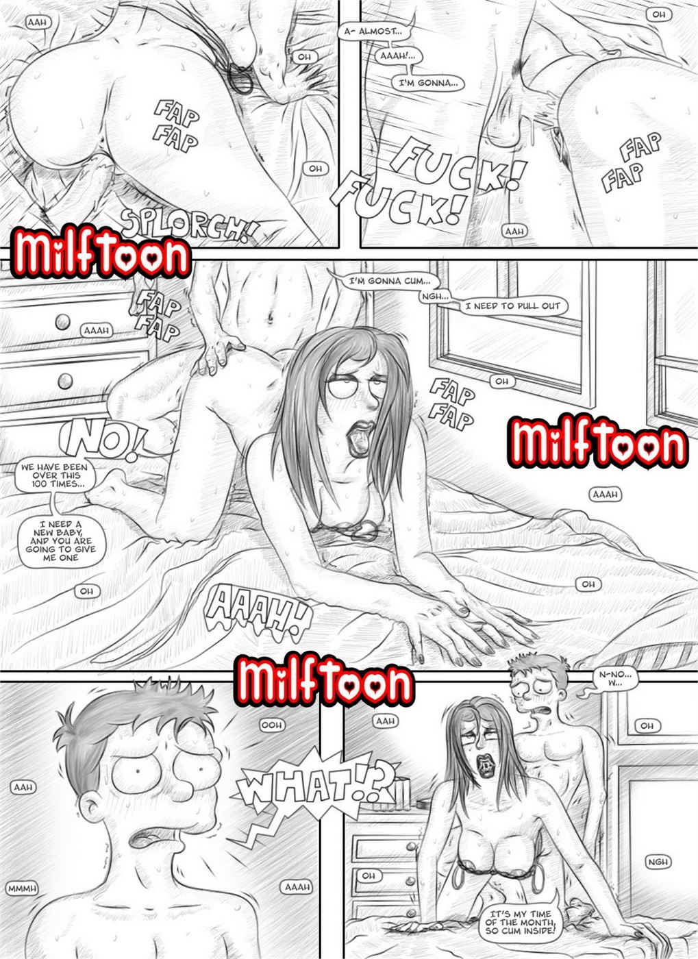 Milftoon – Simpsons- So big and hard Milftoon Comics 009