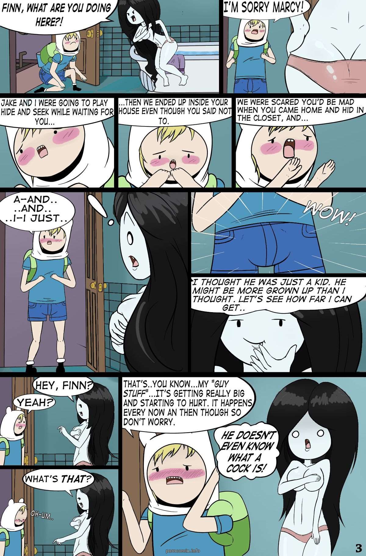Mis Adventure Time 1- Marcelineus Closet Adult Comics 005