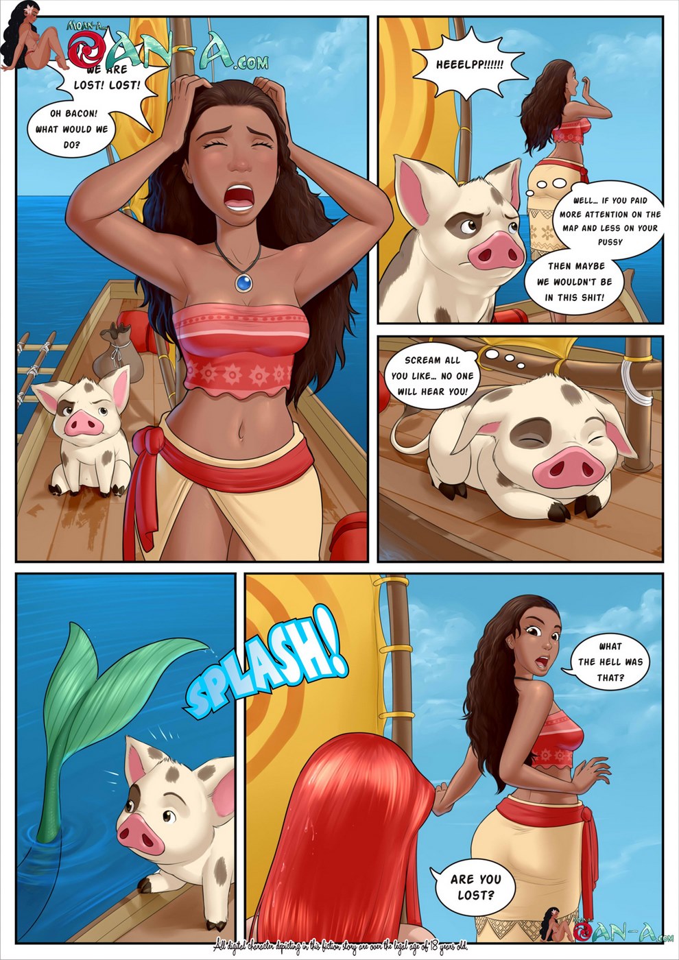Moan-a – Moan Island 3 Adult Comics 001