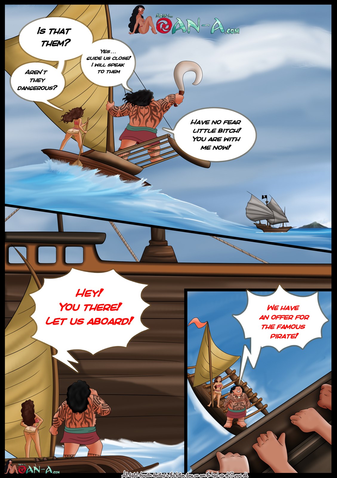 Moan-a – Return 2  Comics 001