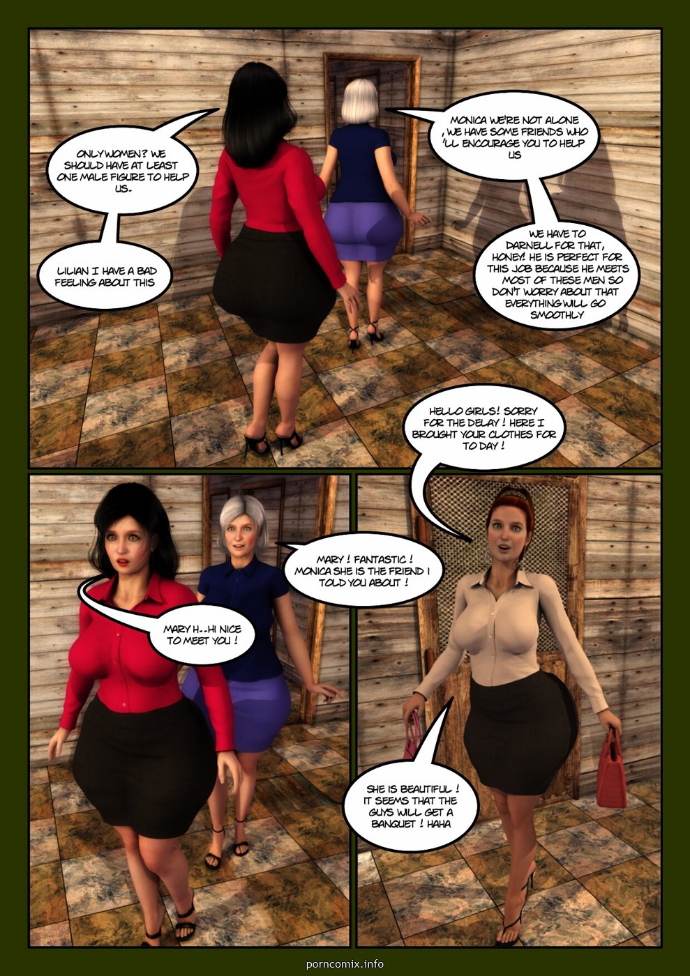 Moiarte - The Preacherus Wife -2 3D Porn Comics 009