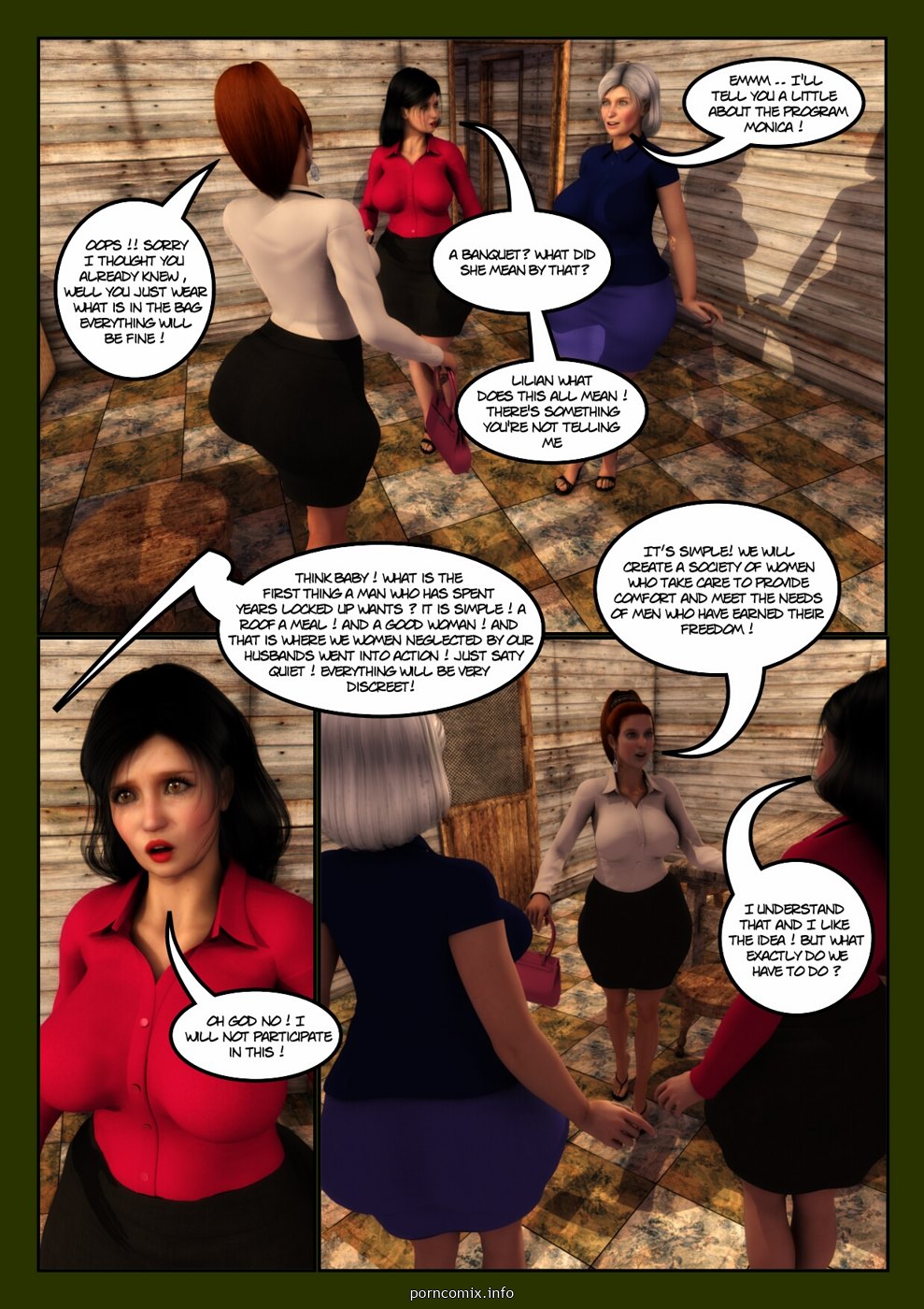 Moiarte - The Preacherus Wife -2 3D Porn Comics 010