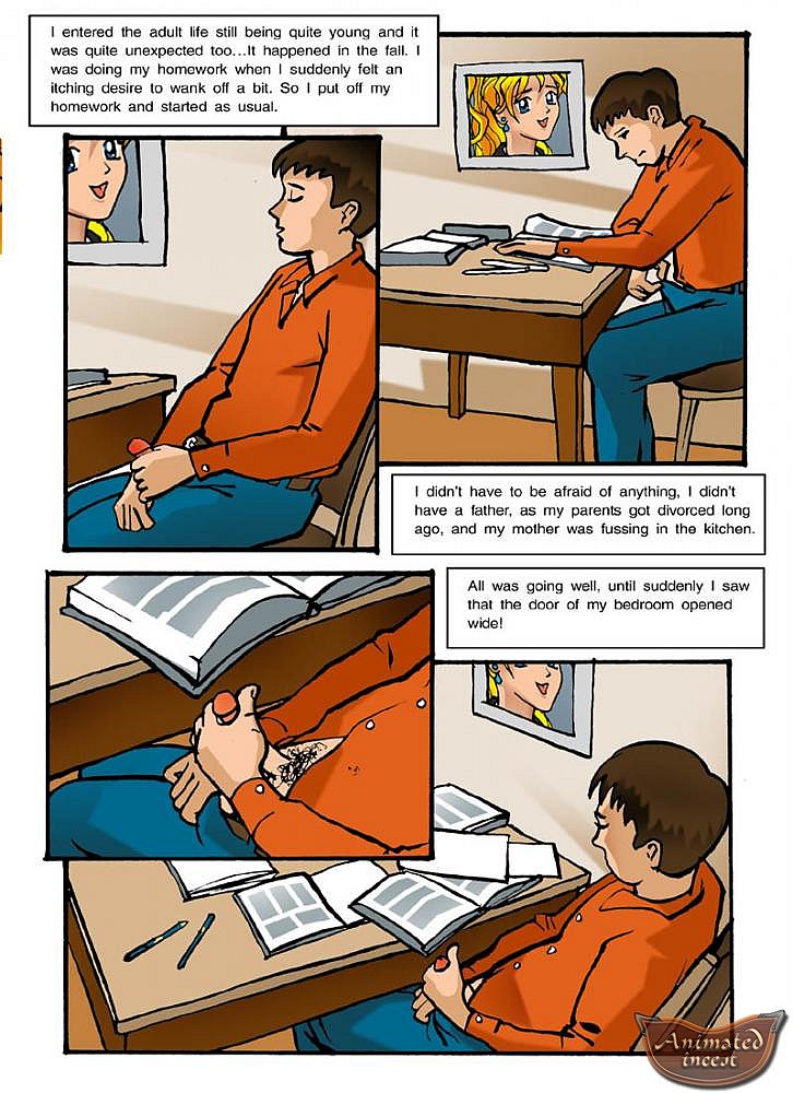 Mom’s Home Task  Comics 001