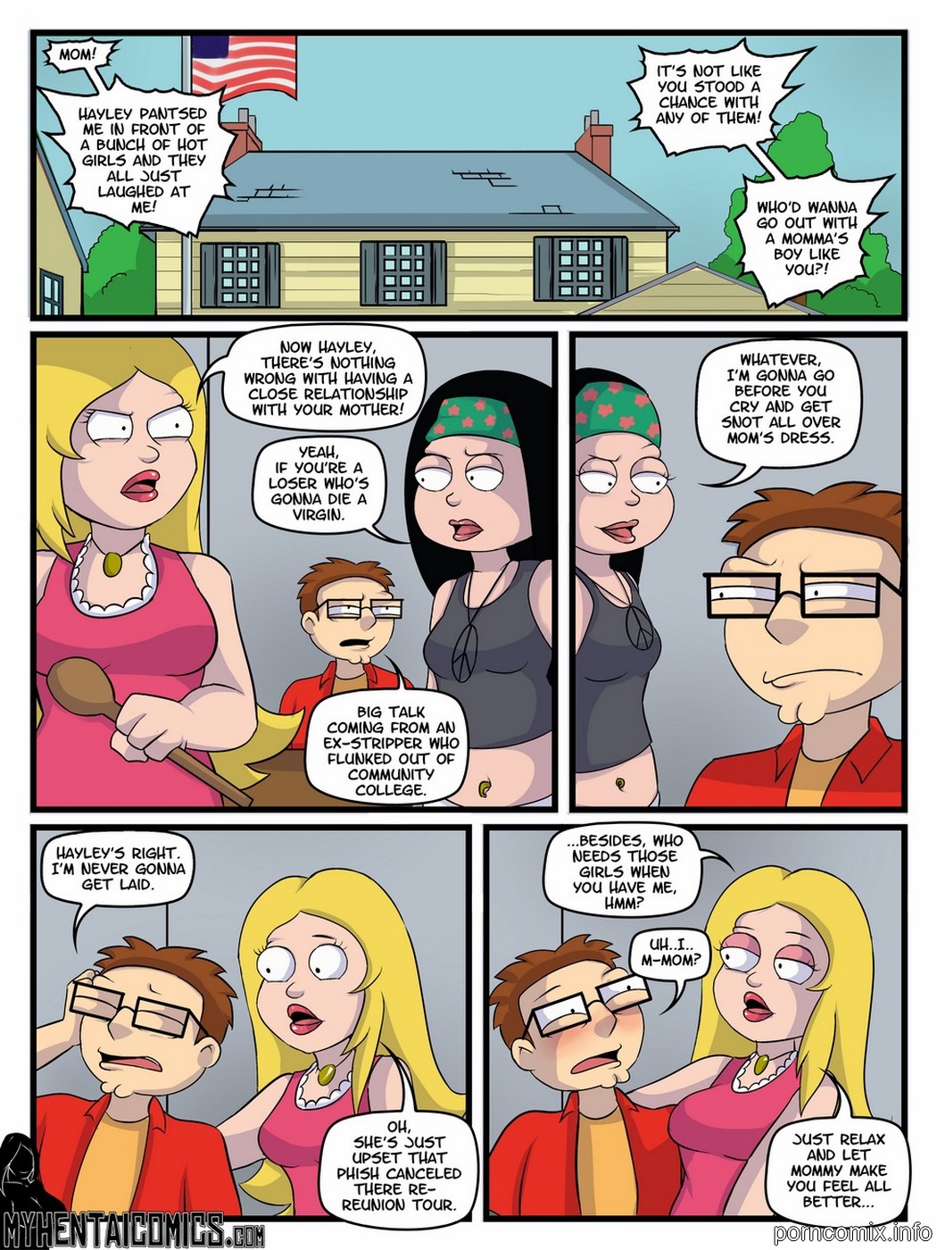 Momma’s Boy Adult Comics 002