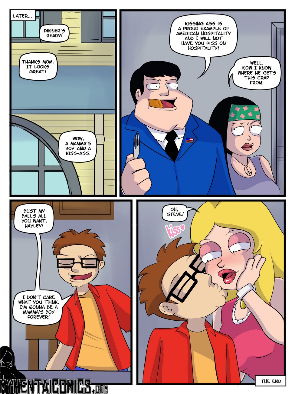 Momma’s Boy Adult Comics 010