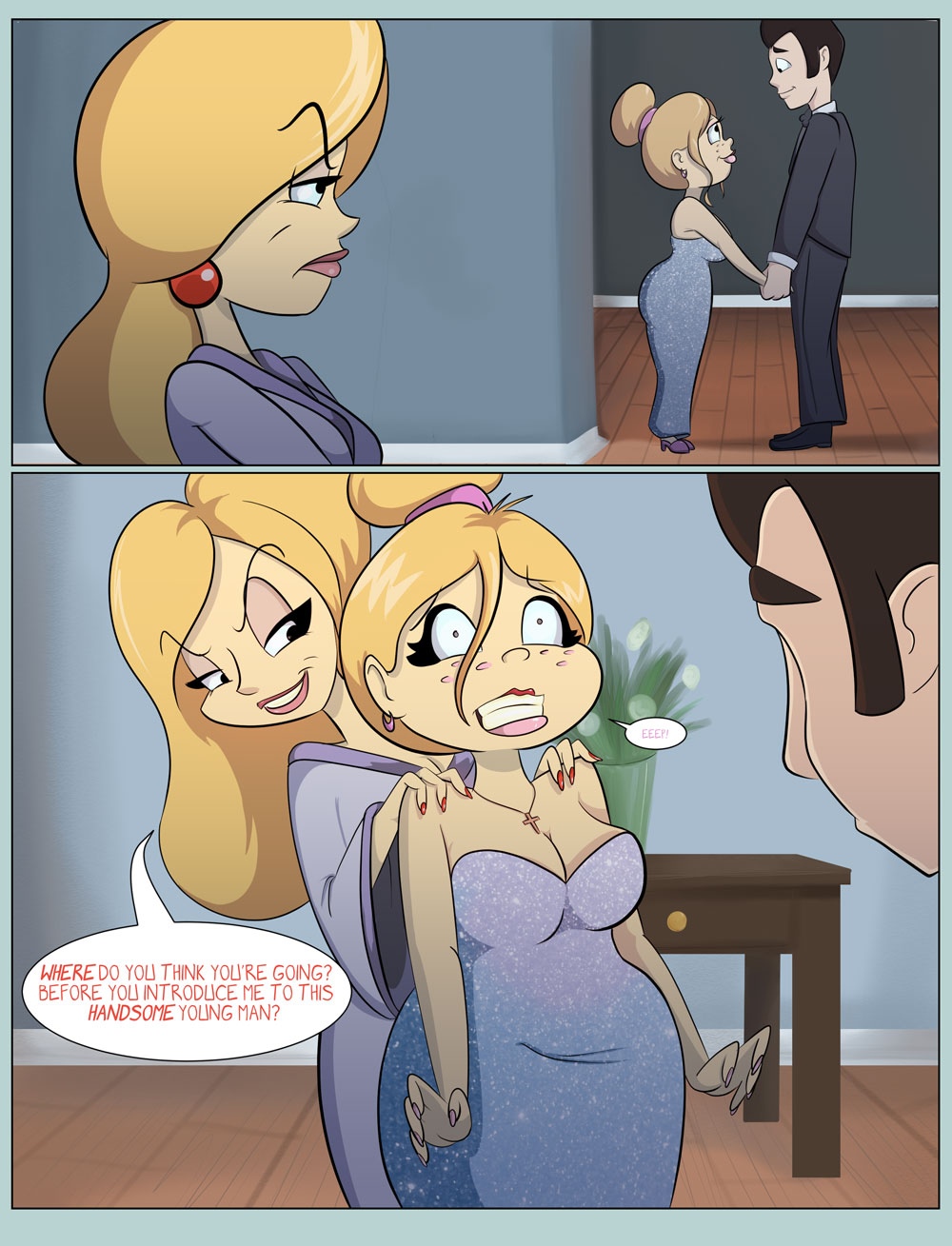 Monkeycheese – StolenDate Adult Comics 003