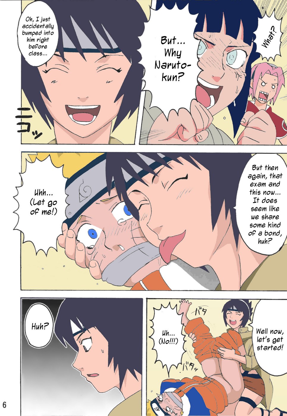 Naruto: Anko’s Class Hentai-Manga 005