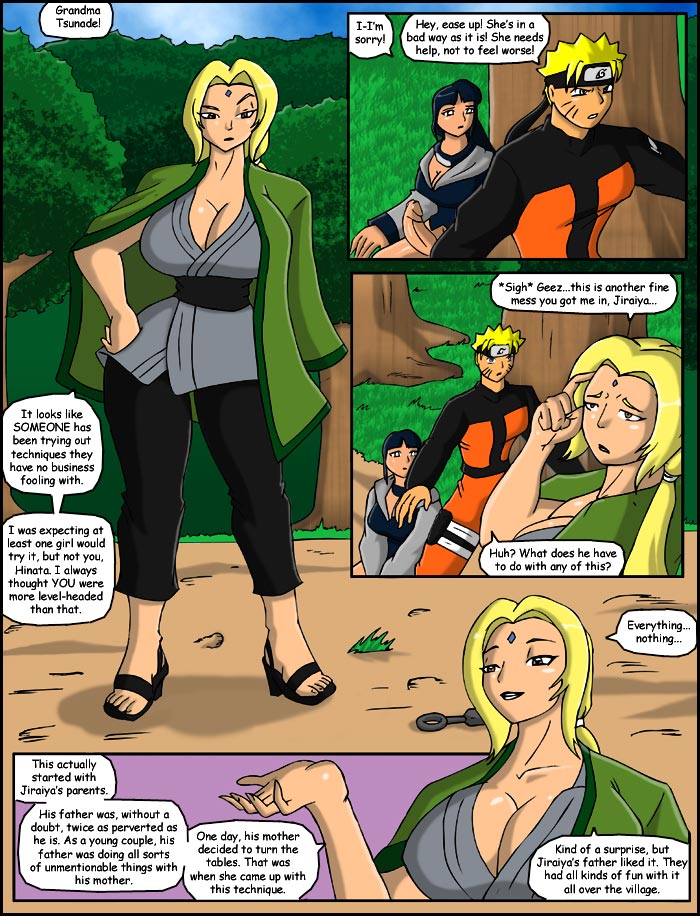 Naruto- Jaraiya’s Family Jutsu Hentai Manga 005