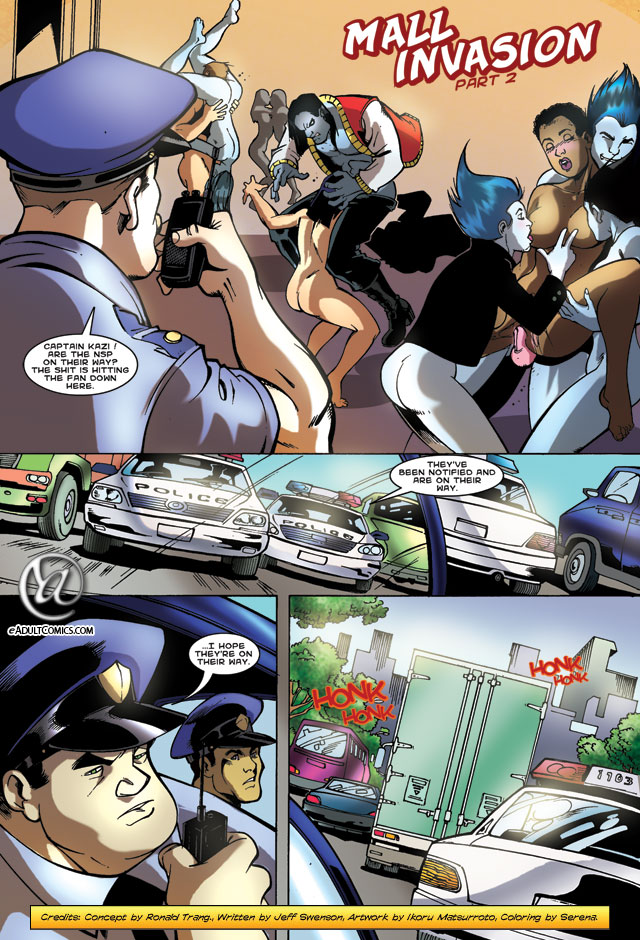 Night Shift Patrol #2 Adult Comics 002